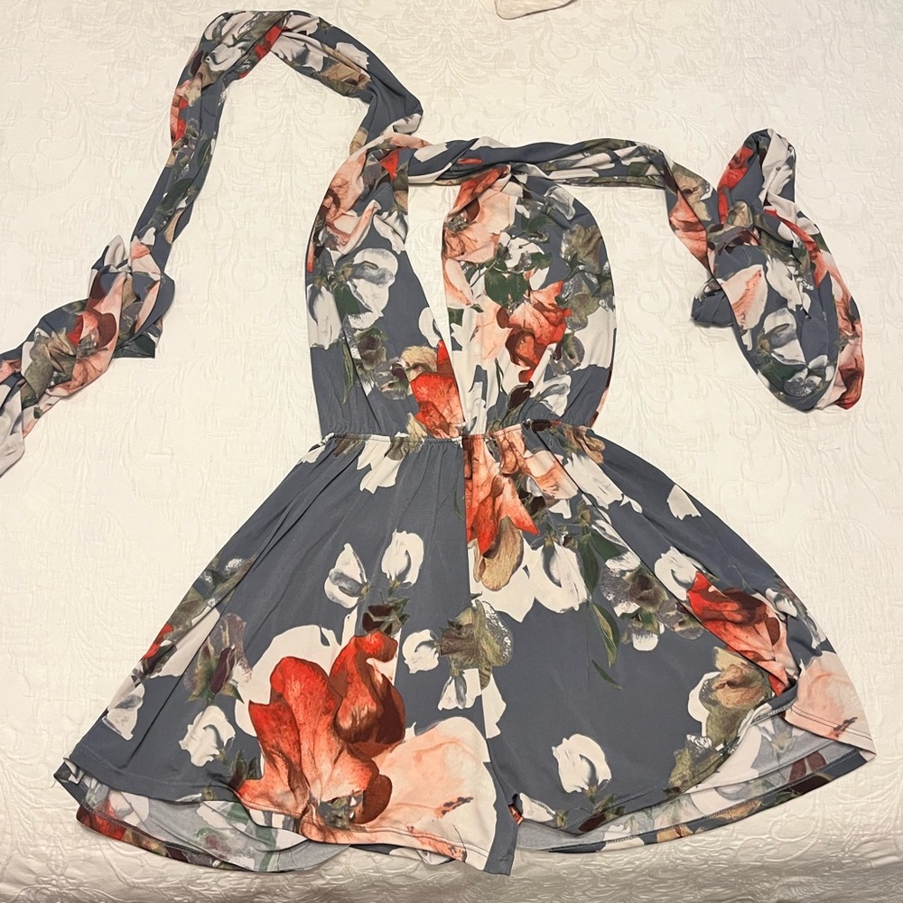 Hazel Boutique Wrap Romper